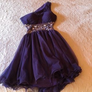 Purple homecoming dress💜